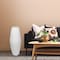 Uniquewise Bamboo Cylinder Floor Vase-Handcrafted Tall Decorative Vase-Ideal for Dining Room, Living Room, 27.5" White QI003245.WT - alternate 6